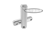 米制B型帶孔無(wú)頭銷軸 ASME B18.8.7M