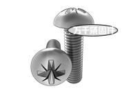 十字槽盤頭螺釘 GB 818