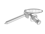 開口型盤頭抽芯鉚釘 ISO 16584