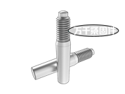 不淬硬螺尾錐銷 JIS B1358