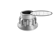 12齒花鍵法蘭螺母 MS 14182B