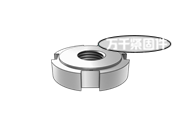細(xì)牙開(kāi)槽鎖緊螺母 PN 82471